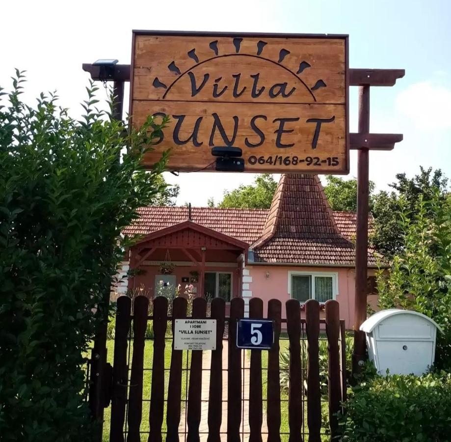 Villa Sunset Палич Екстер'єр фото